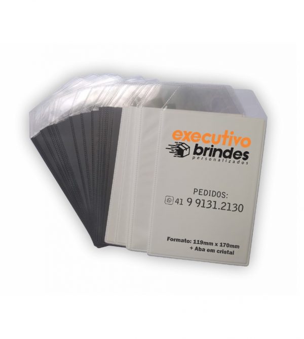 Envelope para Impresso de CRLV Eletrônico - PVC0041 é um envelope desenvolvido exclusivamente pela Executivo Brindes para armazenamento de impresso de CRLV-e. Confeccionado em PVC com 0